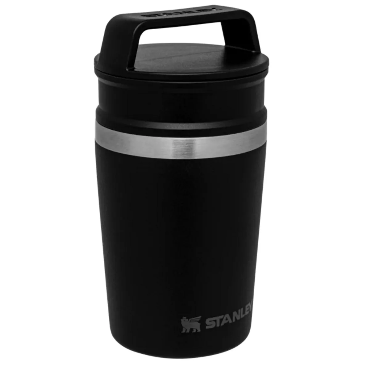Stanley The Shortstack Travel Mug 0,23 L Matte Black | Buy Stanley The Shortstack Travel Mug 0,23 L Matte Black here | Outnorth