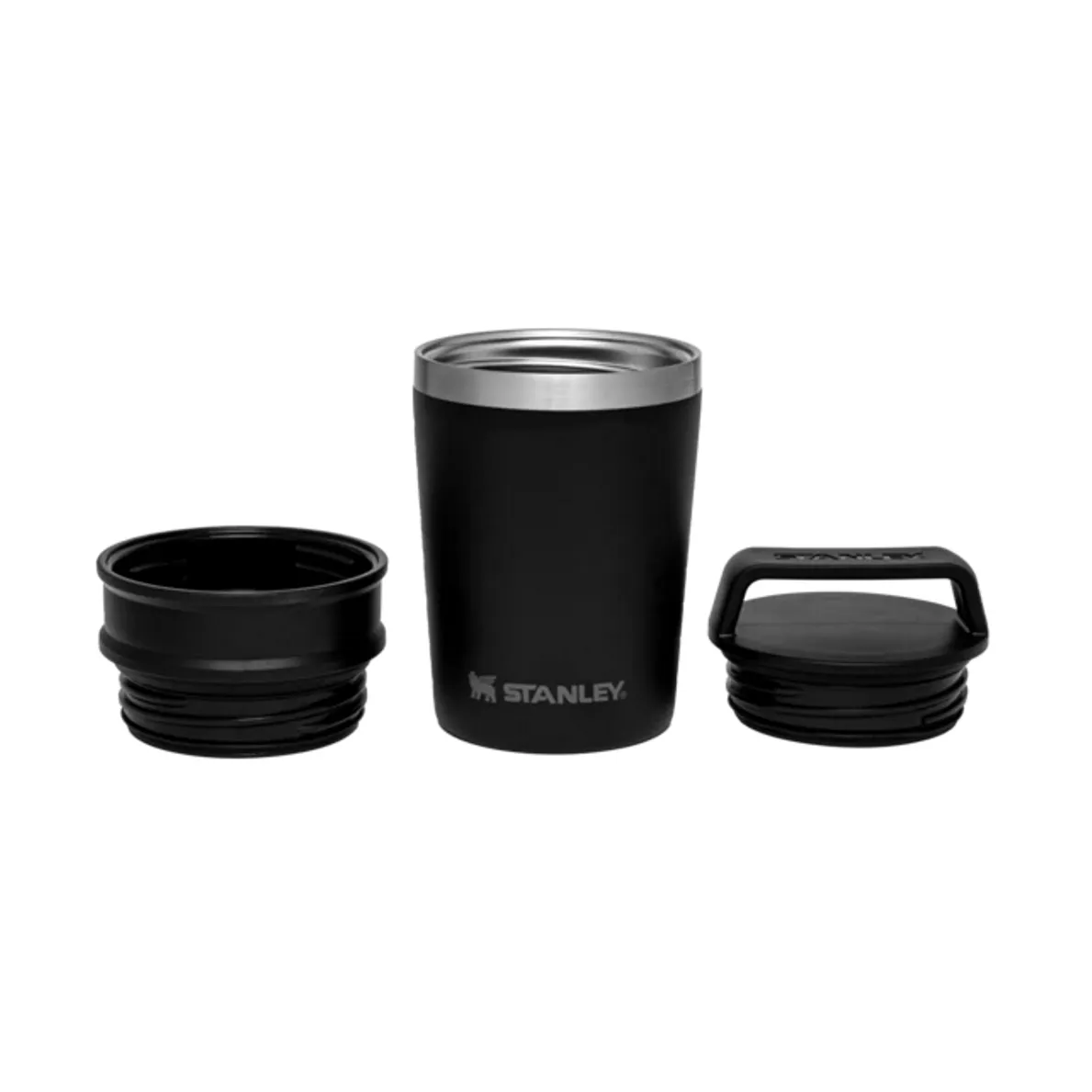 Stanley The Shortstack Travel Mug 0,23 L Matte Black | Buy Stanley The Shortstack Travel Mug 0,23 L Matte Black here | Outnorth