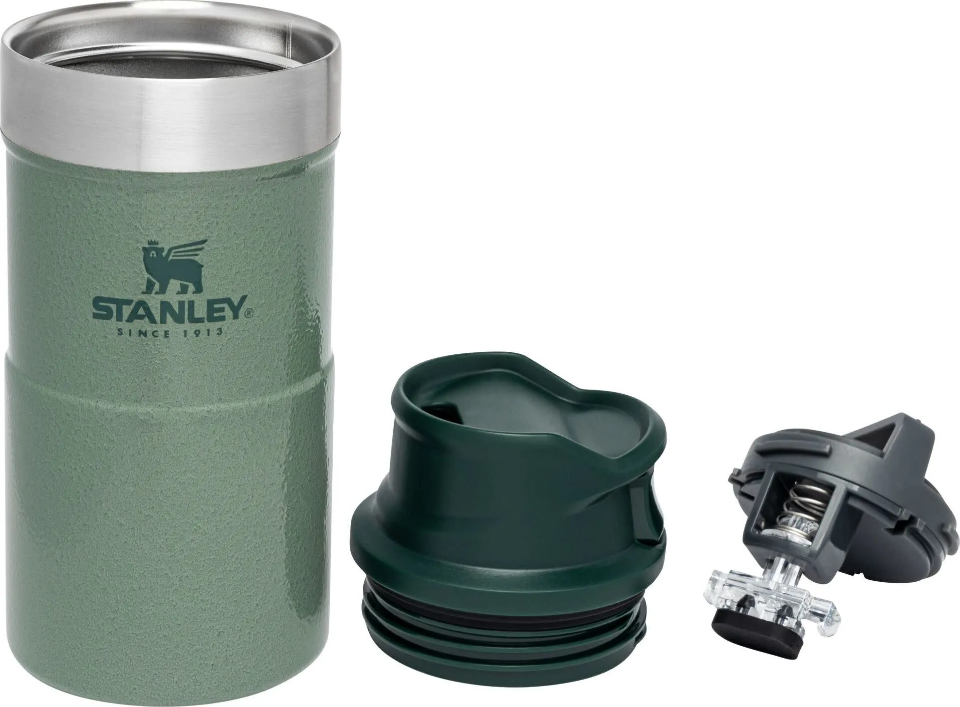 Stanley The Trigger-Action Travel Mug 0.25 L Hammertone Green | Buy Stanley The Trigger-Action Travel Mug 0.25 L Hammertone Green here | Outnorth