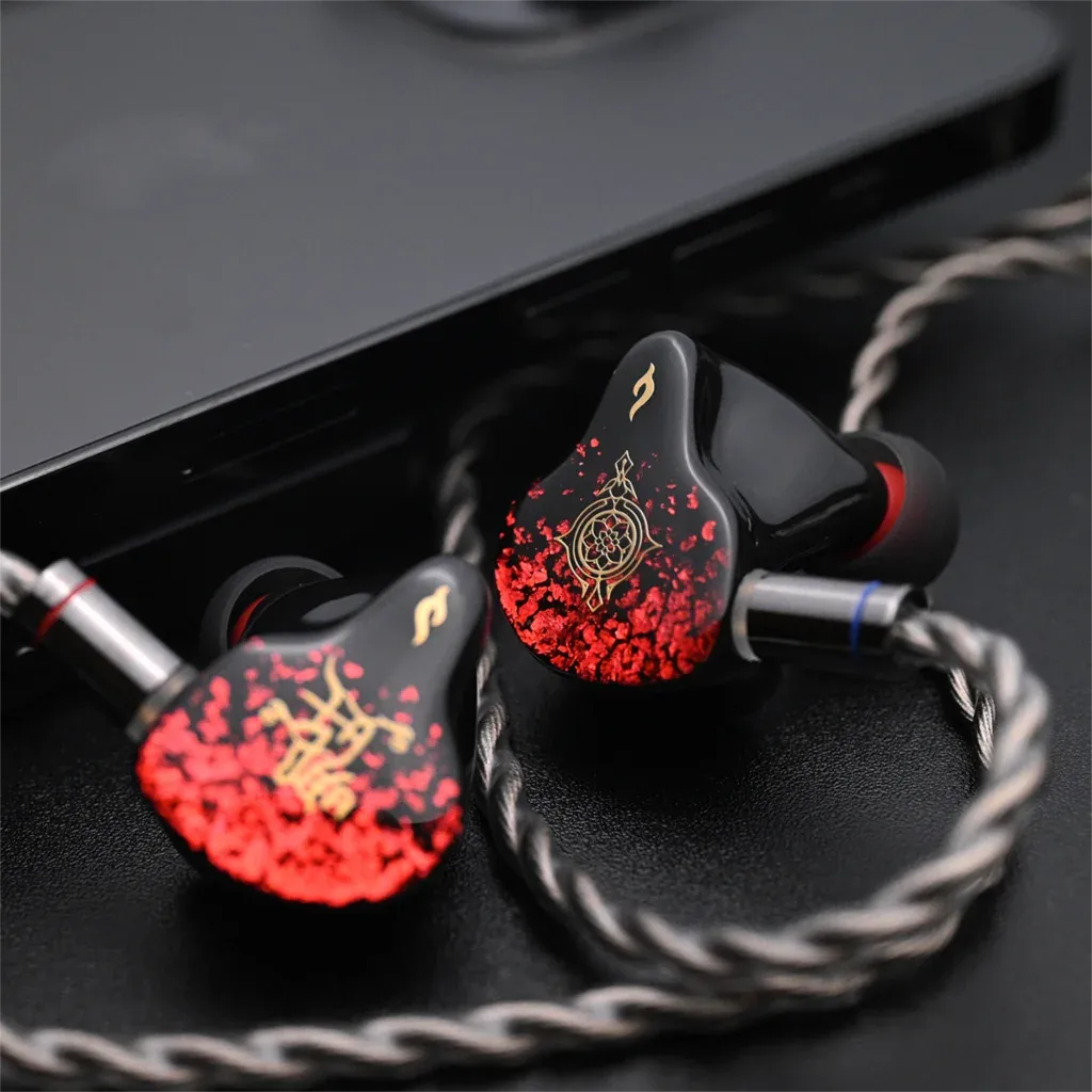 TANGZU Nezha 6BA 1EST Hybrid Multi Driver In Ear Monitor HiFi Resin Earphone IEM Earbud with AceOrpheus DualGod WabiZone Options