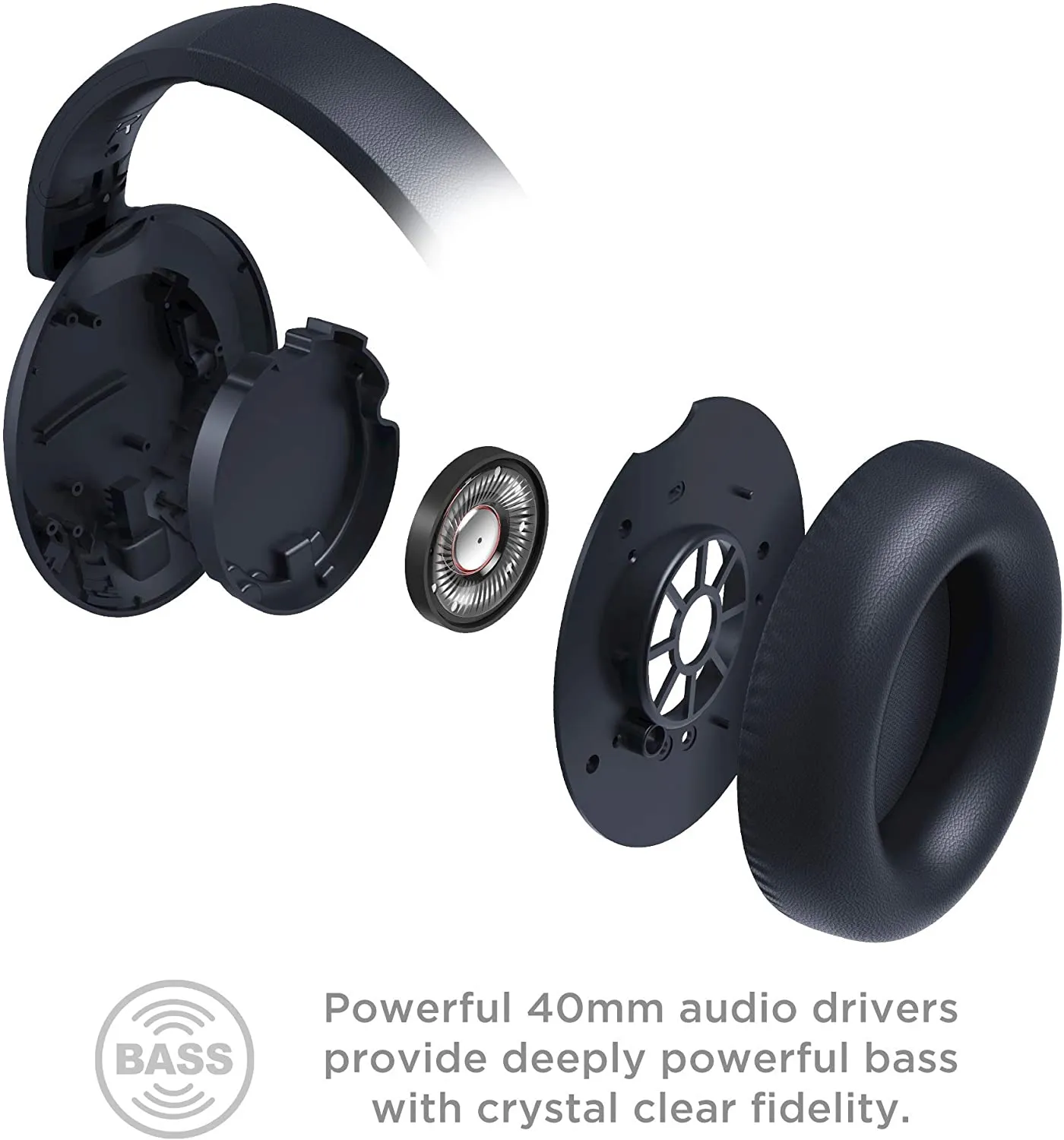 TCL ELIT400NC Wireless Bluetooth On-Ear Headphones (Refurbished)