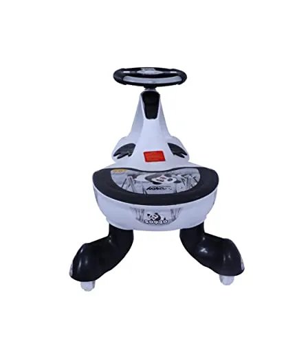 Toyzone Baby Panda Free Wheel Magic Car Swing Car | Baby Car | Kids Car | Toy Car | Push Car | Ride on Car with Music and Horn