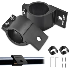 Tube Clamp Mount Bracket Kits Fit 1.81in-2.13in Round Bull Bar (Pair)