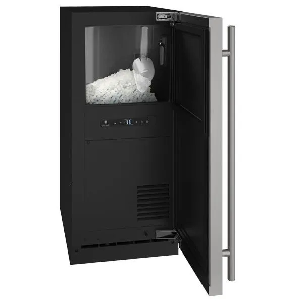 U-Line UHNP315SS01A Hnb315 / Hnp315 15" Nugget Ice Machine With Stainless Solid Finish, Yes (115 V/60 Hz Volts /60 Hz Hz)