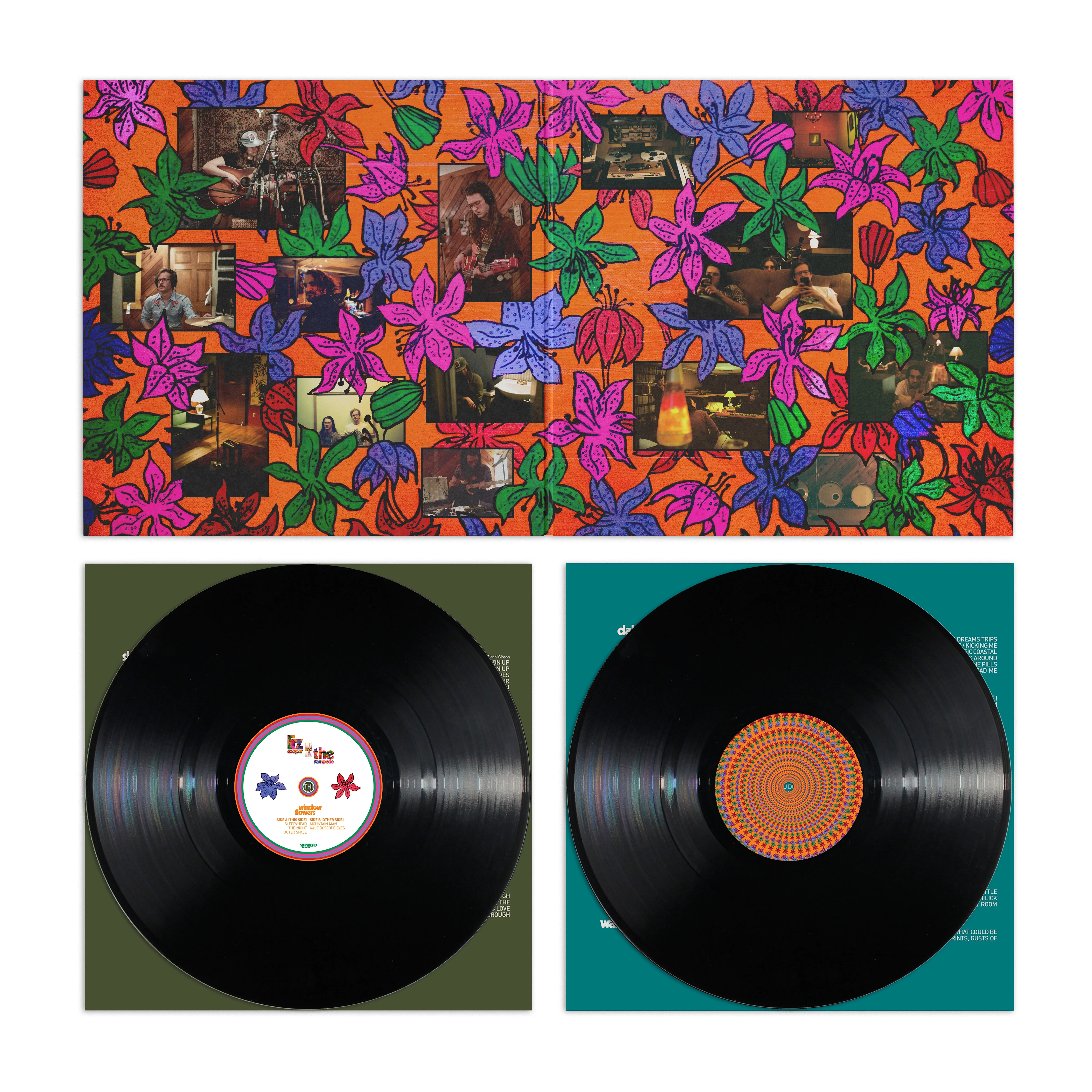 Window Flowers (Double LP) - Black