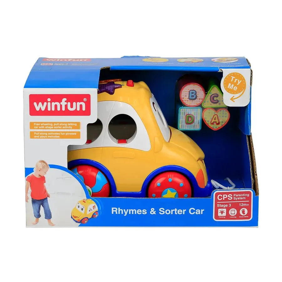Winfun Rhymes & Sorter Car