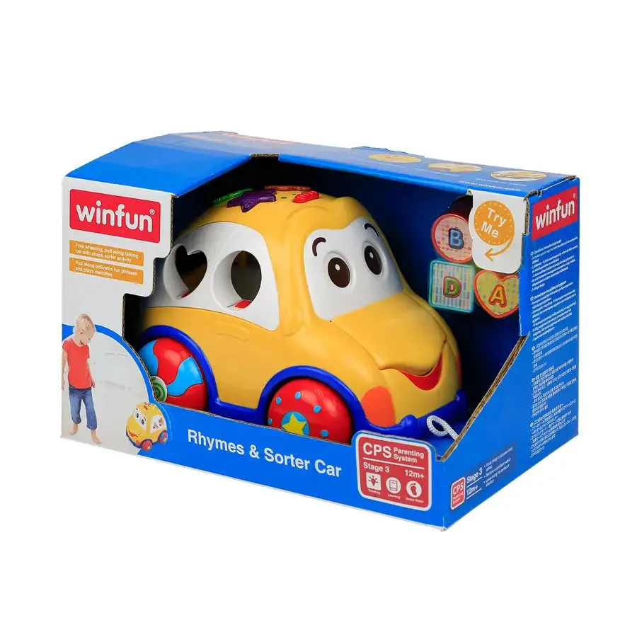 Winfun Rhymes & Sorter Car