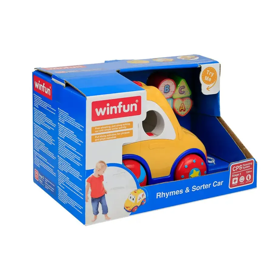 Winfun Rhymes & Sorter Car