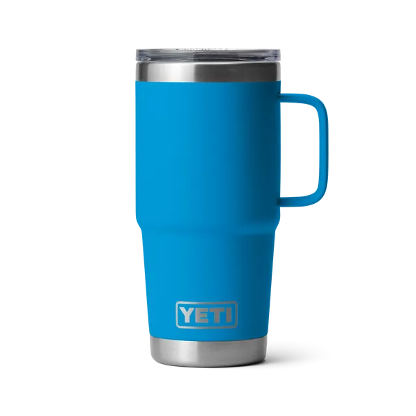 Yeti Rambler 20oz Travel Mug - Big Wave Blue