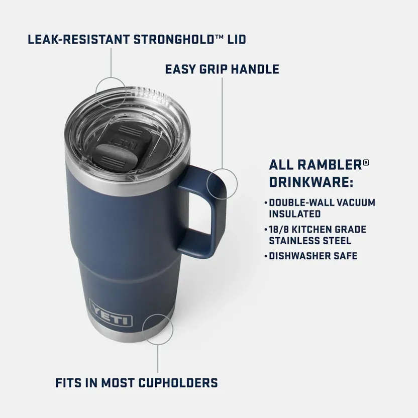 Yeti Rambler 591 ml Travel Mug Key Lime | Buy Yeti Rambler 591 ml Travel Mug Key Lime here | Outnorth